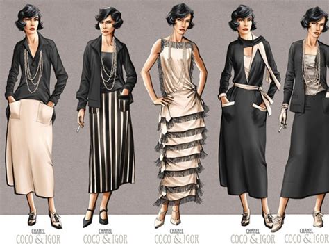 did coco chanel create mens clothing